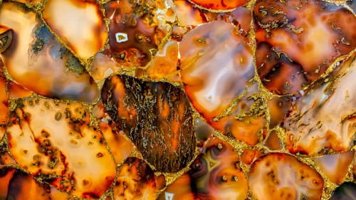 تصویر 4 از قیمت خرید سنگ عقیق رگه دار با فروش عمده